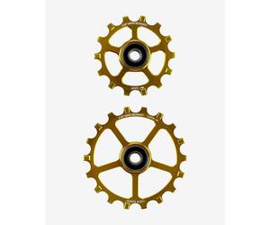 CeramicSpeed 14/18D yellow pulleys