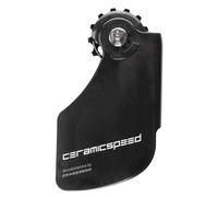 Ceramicspeed Ospw Aero Carbon 11s Shimano 8000/9100 Coated Jockey Wheel System Black