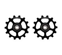 Ceramicspeed Shimano 12s Xt/xtr Mtb Coated Jockey Wheel Set Silver 14t