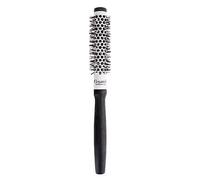Ceramik Antibacteric Round Hair Brush - Black/White 18mm Tek Multi One Size