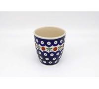 Ceramika Boleslawiec Handmade Classic Polish Pottery Cup (0.18l) Catherine Pattern