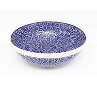 Ceramika Boleslawiec Handmade Polish Pottery Bowl (24cm) Florence Pattern