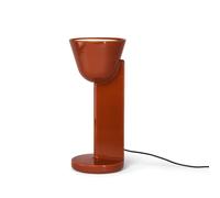Céramique Up Table Lamp Rust Red