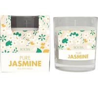 Ceras Roura Pure Jasmine Scented Candle - Glass Jar Candle 30hr Burn - Jasmine, Magnolia & Gardenia Notes - Intense White Floral Aroma - Premium Home Candle 8.5 x 7cm