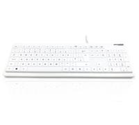 AccuMed Value Keyboard - 105 Key IP68 Sealed Antibacterial Medical Keyboard
