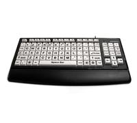 Accuratus Monster 2 keyboard Office USB QWERTY UK International Black, White