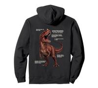Ceratosaurus Prehistoric Dinosaur Pullover Hoodie