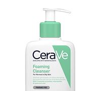 CeraVe Foaming Cleanser Face Wash for Normal to Oily Skin, with Niacinamide & 3