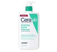 CeraVe Foaming Facial Cleanser | Daily Face Wash for Oily Skin | Hyaluronic Acid + Ceramides + Niacinamide| Fragrance Free & Paraben Free | Non-D