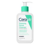 CeraVe Foaming Facial Cleanser Daily Face Wash for Oily Skin with Hyaluronic Acid Ceramides and Niacinamide Fragrance Free Paraben Free 12 F