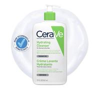 CeraVe Hydrating Cleanser, Face & Body, With 3 essential ceramides & hyaluronic acid, Fragrance & soap free, For normal to dry skin, 562 ml/19 fl oz