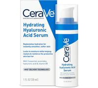 Cerave Hyaluronic Acid Serum for Face with Vitamin B5 and Ceramides | Hydrating Face Serum for Dry Skin | Fragrance Free | 1 Ounce