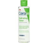 CeraVe Hydrating Toner for Face Non-Alcoholic with Hyaluronic Acid, Niacinamide, and Ceramides for Sensitive Dry Skin, Full Size, 6.8 Fl Oz