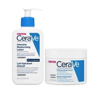CeraVe Intensive Moisturising Lotion & Moisturising Cream Pot Duo Lotion 236ml & Cream Pot 340g