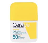 CeraVe Invisible Hydrating Fluid Sunscreen SPF 50 for normal to dry skin with 3 essential ceramides 50 ml