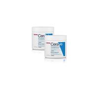CeraVe Moisturising Cream for Body and Face, Cream for Dry to Very Dry Skin with Hyaluronic Acid and 3 Essential Ceramides, 2 x 454 g