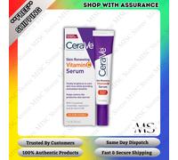 CeraVe Skin Renewing 10% Pure Vitamin C Serum with Ceramides for Brighter & Smoother Skin 30ml