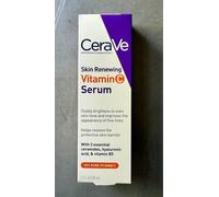 CeraVe Vitamin C Serum with Hyaluronic Acid | Skin Brightening Serum for Face with 10% Pure Vitamin C | Fragrance Free | 1 Fl. Oz