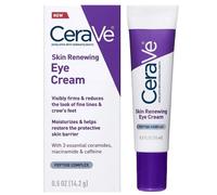 CeraVe Skin Renewing Eye Cream with Peptide Complex & Caffeine for Brighter Smoother Eyes 15ml
