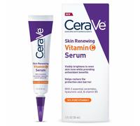 CeraVe Vitamin C Serum with Hyaluronic Acid | Skin Brightening Serum for Face with 10% Pure Vitamin C | Fragrance Free | 1 Fl. Oz