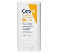 CeraVe Sunscreen Stick SPF 50 0.47 oz with Zinc Oxide, Hyaluronic Acid and Ceramides for Broad Spectrum Sun Protection