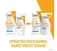 Cerave Tinted Hydrating 100% Mineral Sunscreen Broad-spectrum Face Lotion Spf 30 With Sheer Tint 1.7 Fl Oz