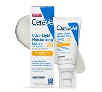 CeraVe Ultra-Light Face Lotion/Face Moisturizer with Sunscreen (SPF 30) for Daily Use, 1.7 Oz