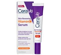 CeraVe Skin Renewing 10% Pure Vitamin C Serum with Ceramides for Brighter & Smoother Skin 30ml