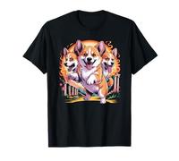 Cerberus Corgi Three-Headed Hellhound Mythology Dog Lover T-Shirt