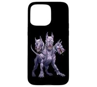 Cerberus Greek Mythology Three-Headed Dog Case for iPhone 15 Pro Max