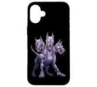 Cerberus Greek Mythology Three-Headed Dog Case for iPhone 16 Plus