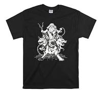 Cerberus Hades Zeus Myth Official Men Women Unisex Top T Shirt T-Shirt-5XL Black