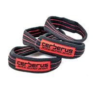 CERBERUS Strength Elite Double Loop Figure 8 Lifting Straps (Pair) (Small)