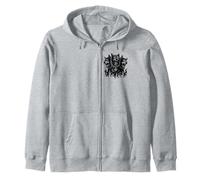 Cerberus Three Headed Dog Greek Mythology Dark Gothic Wolf Zip Hoodie