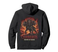 Cerberus Three Headed Dog Hound of Hades Underworld Pullover Hoodie