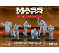 Cerberus Troops Alpha - Resin Collectors Miniatures Set: Mass Effect Board Game