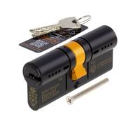 Cerberus Ts007 3-Star Euro Cylinder Ssd Door Lock (Black) - 35/35 (70mm)