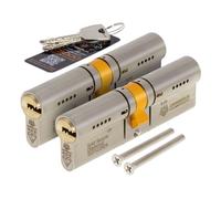 CERBERUS TS007 3-Star Keyed-Alike Euro Cylinder Door Locks - 50/50 (100mm)