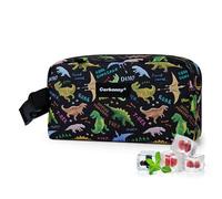 Cerbonny Freezable Cooler Bag for Work, School, Travel - Mini Insulated Bag for Kids/Adults, Fit for Yogurt, 3+ (Blue Dinosaur)