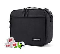 Cerbonny Freezable Lunch Bag,Lunch Box with Ice Packs,Small Cooler Lunch Box with Detachable Ice Packs,Small Insulated Cooler Bagwith Durable Zippers for School/Work