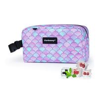 Cerbonny Small Cooler Bag Freezable Lunch Bag for Work School Travel, Small Insulated Bag for Kids/Adults, Freezer Lunch Bags, Mini Lunch Bag Fit for Yogurt, Purple Fish