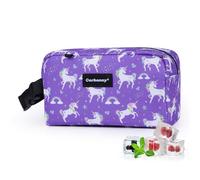 Cerbonny Small Cooler Bag Freezable Lunch Bag for Work School Travel,Small Lunch Bag,Small Insulated Bag For Kids/Adults,Freezer Lunch Bags,Mini Lunch Bag Fit For Yogurt,Suit for 3+(purple unicorn)