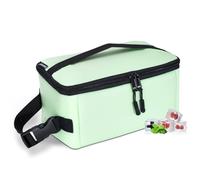Cerbonny Small Cooler Bag Freezable Lunch Bag, Small Lunch Bag Insulated with Ice Pack, Mini Cooler Bag for Work School Trip,Fit for 3+,(Mint Green)
