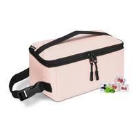 Cerbonny Small Cooler Bag Freezable Lunch Bag, Small Lunch Bag Insulated with Ice Pack, Mini Cooler Bag for Work School Trip,Fit for 3+,(Pink)