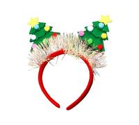 Cerceau de cheveux de No?l | Bandeau d’arbre de No?l pour cosplay | Cerceaux de cheveux d?coratifs de No?l pour f?te de No?l, r?union de famille, jeu scolaire