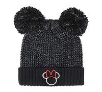 CERDA ARTESANIA Unisex Gorro Pompon Minnie Beanie Not Applicable, Black (Negro 37), One Size