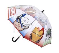 Cerda Avengers Bubble Design Umbrella for Kids to Protect Against Severe Weather Elements