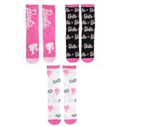 CERDÁ LIFE'S LITTLE MOMENTS Unisex Kid's Pack Calcetines 3 Piezas Barbie Socks, Multicoloured, 35-38