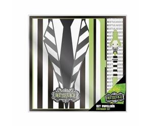 Cerdá- Beetlejuice Ballpoint Pen Stationery Set 22.0 X 22.0 X 2.5 Cm (2700001201)