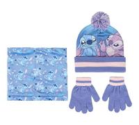 CERDÁ LIFE'S LITTLE MOMENTS Boy's Conjunto 3 Piezas Snood Stitch (Gorro, Braga Cuello Y Guantes) 2/8 Años Piece Set (hat, Neck Gaiter and Gloves) Years, Multicoloured, M